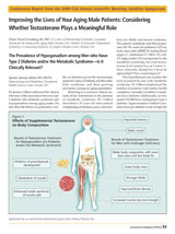 Improving the Lives of Your Aging Male Patients