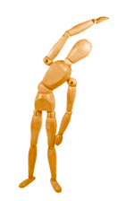 yellow exercise figure